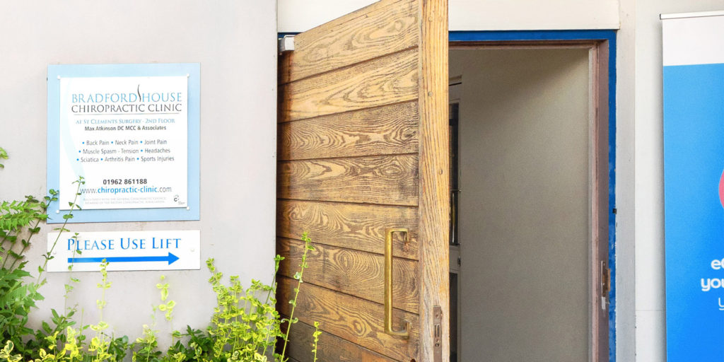 winchesterchiropractorentrance Bradford House Chiropractic Clinic